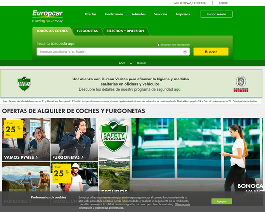 para ver silueta Manifestación Europcar - 125 Opiniones - 2 - Quejas Alquiler de Coches