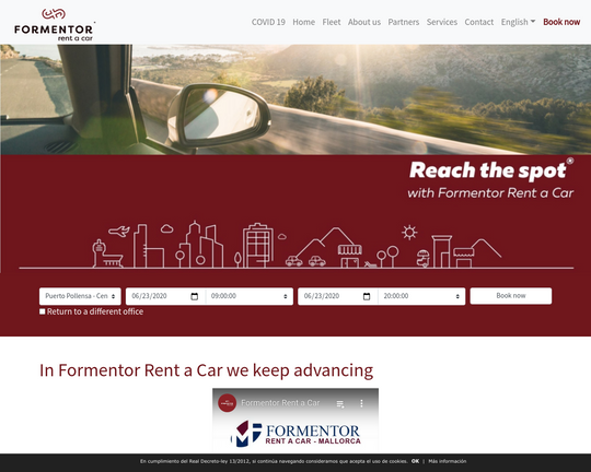 Formentor Rent Car Logo